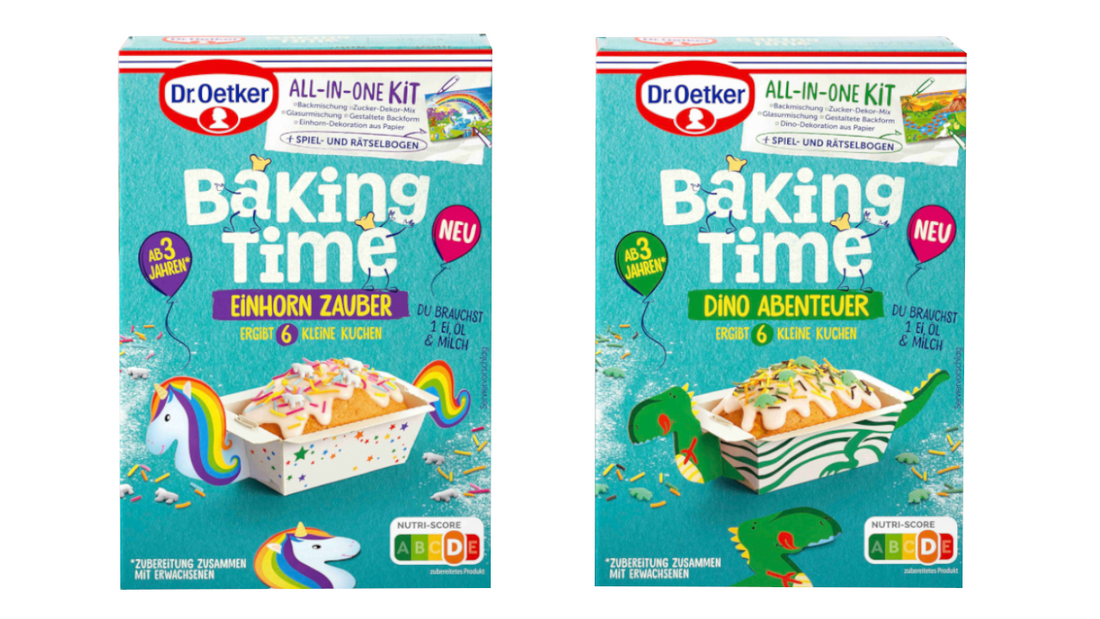 Dr. Oetker Backmischungen Einhorn Zauber & Dino Abenteuer