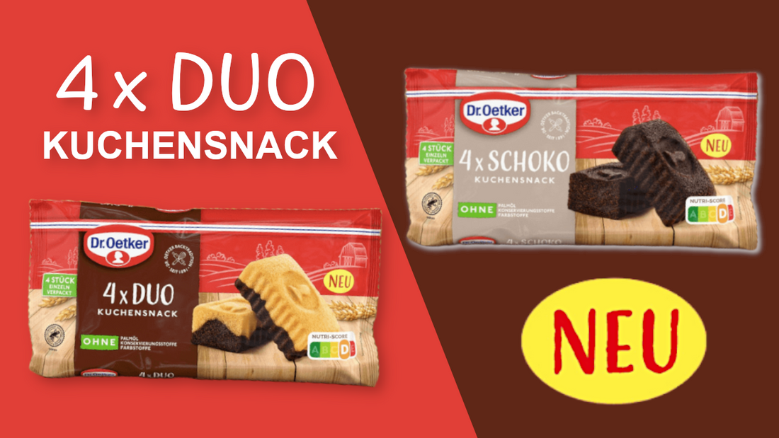 Dr. Oetker Kuchensnacks für Unterwegs ab April 2024