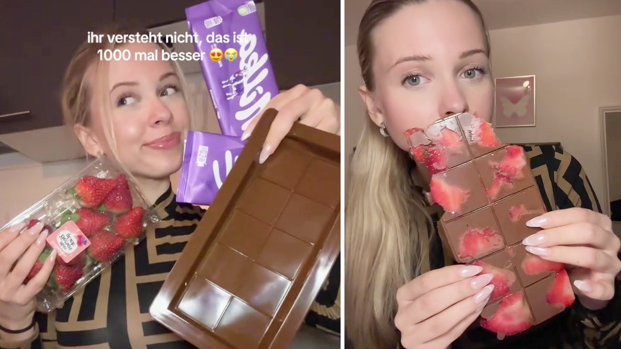 Schofrulade: Gefrorene Früchte mit Schokolade bei Kaufland Schofrulade: Gefrorene Früchte mit Schokolade bei Kaufland