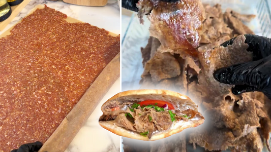 Gerolltes Döner Fleisch – Rezept Viral vom TikTok Trend 2025