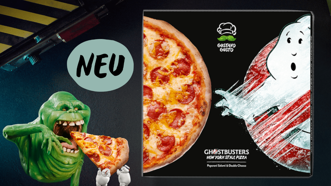 Gustavo Gusto Ghostbusters Pizza im New York Style