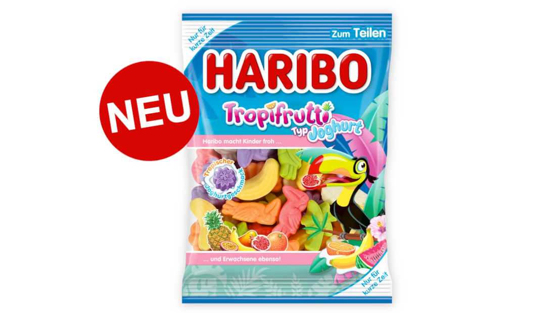 Haribo Tropifrutti Joghurt - Sommer Edition 2024