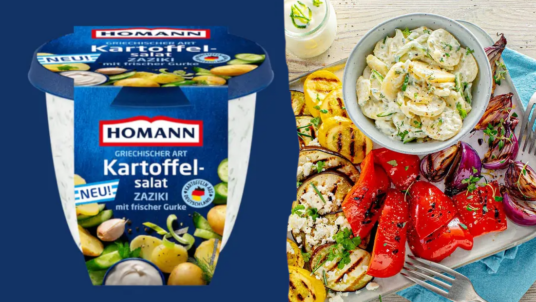 Homann: Kartoffelsalat Zaziki Griechischer Art mit frischer Gurke