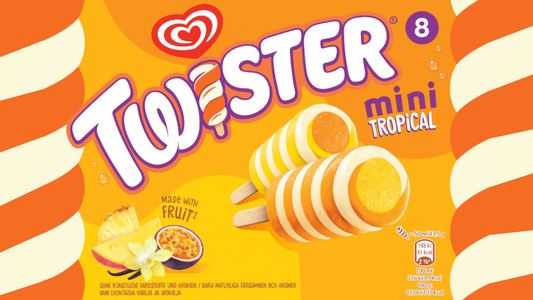 Langnese Twister Mini Tropical Eis: Der Sommer kann kommen!