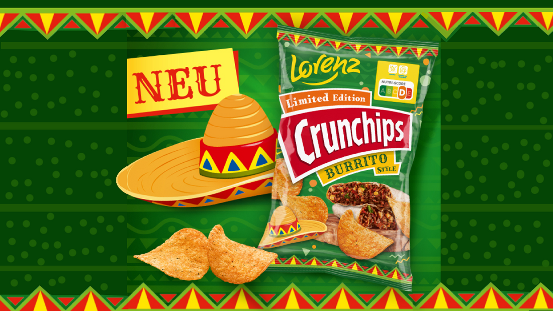 Lorenz Crunchips Burrito-Style: Echt Mexikanisch Lecker!