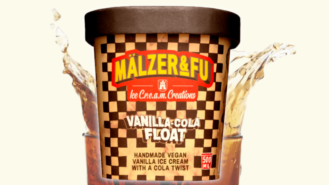 Mälzer & Fu Vanilla-Cola Float: Veganer Eisbecher ab März 2024