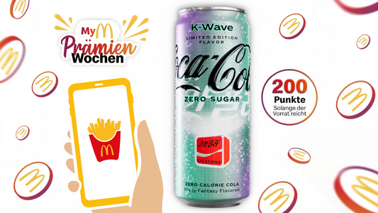 McDonald's: Exklusive Coca-Cola K-Wave Dose in App Prämienwoche 