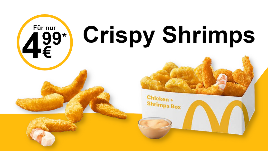 McDonald's Crispy Shrimps sind zurück im Januar 2024