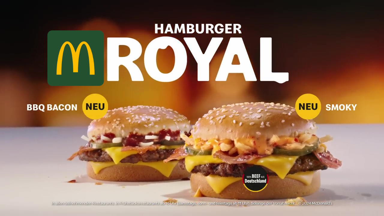 Gamme Royal Mcdo 2022 Jusqu'à Quand Neu bei McDonald's: Hamburger Royal BBQ Bacon und Smoky