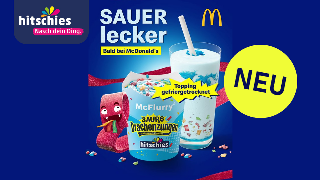 McDonald’s: Hitschies Saure Drachenzungen McFlurry