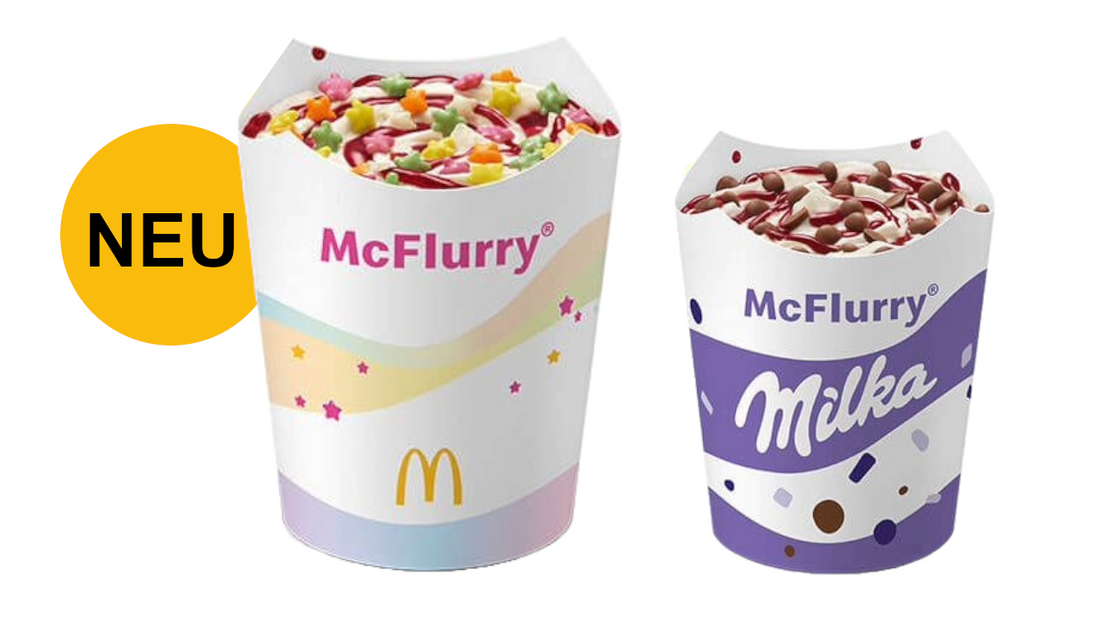 McDonald’s Magic McFlurry und McFlurry Milka im Hype - Super lecker!