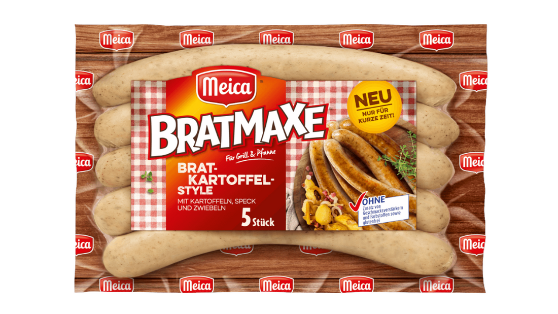 Meica: Bratwurst Bratmaxe Bratkartoffel-Style