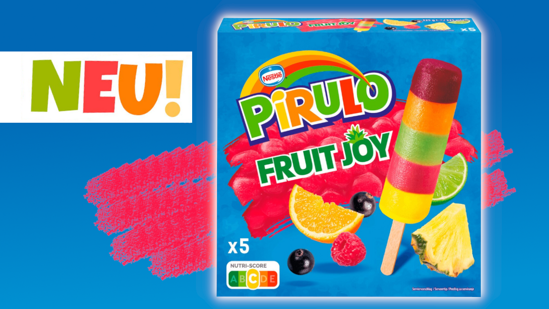 Nestlé Pirulo Fruit Joy Fruchteis für den Sommer 2024