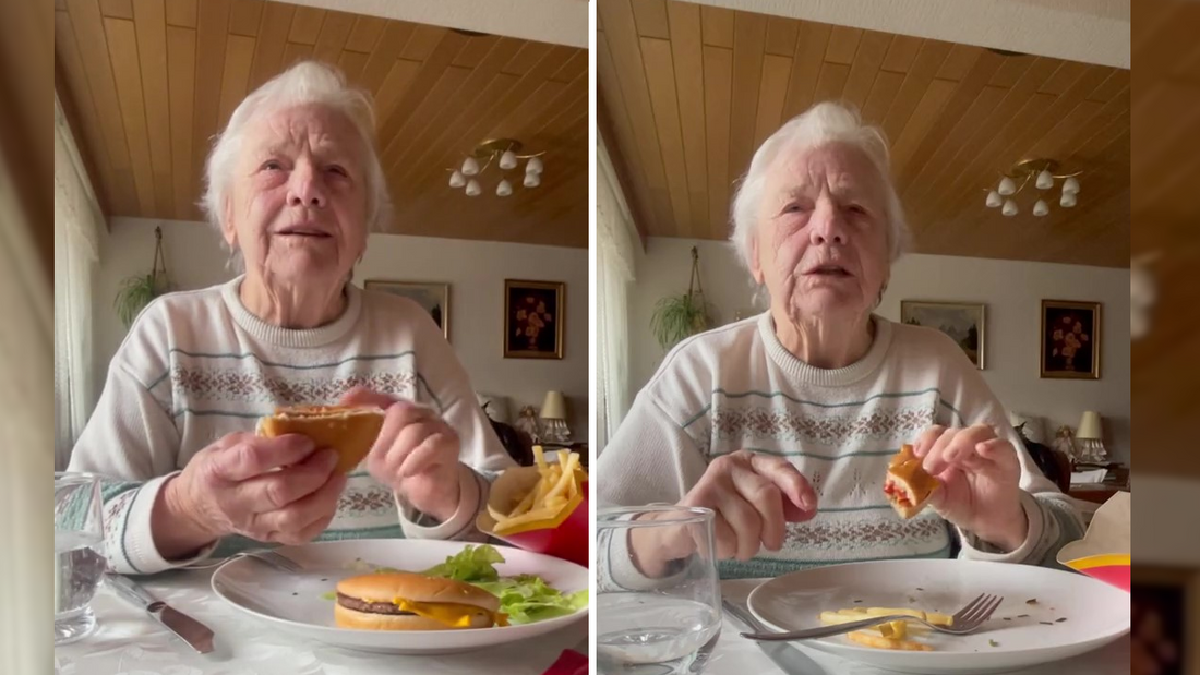 Oma beschwert sich über die neuen McDonald's Burger Brötchen