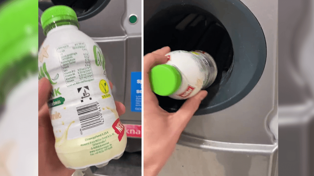 Ab Januar 2024: Neue Pfandpflicht für Milchgetränke - Starke Kritik