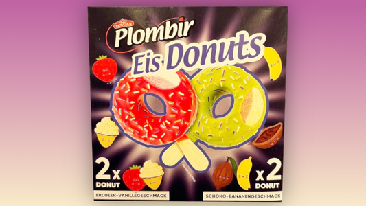 Plombir Eis Donuts am Stiel – Neue Sorte 2024