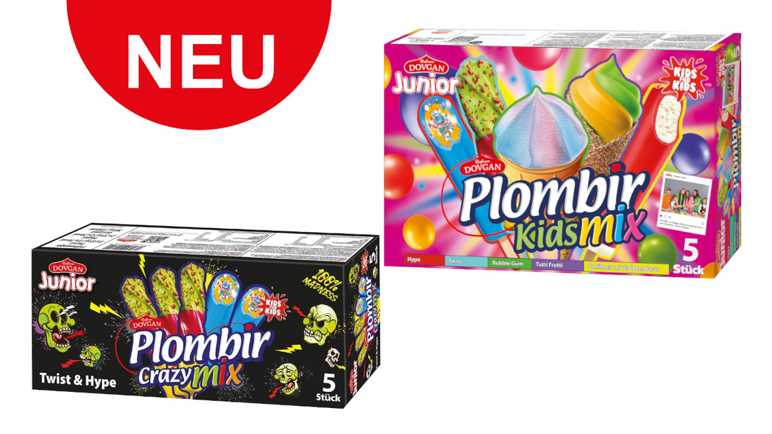 Plombir Kidsmix und Crazymix: Sommer-Highlight 2024