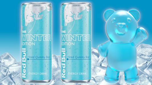 Red Bull Iced Gummy Bear Winter Edition 2024