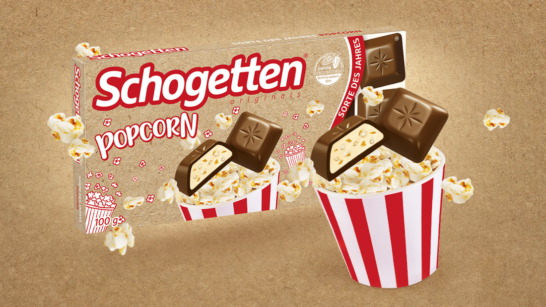 Schogetten Popcorn Sorte des Jahres 2024 jetzt neu