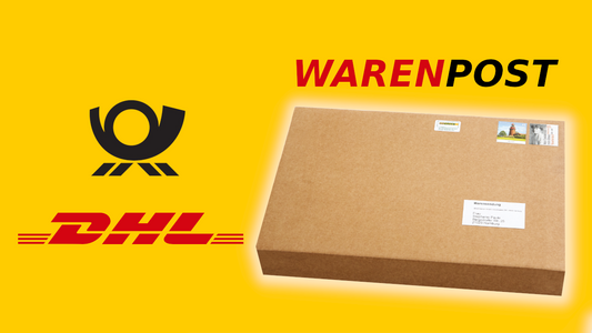 Kann man Warenpost von DHL Poststation versenden?