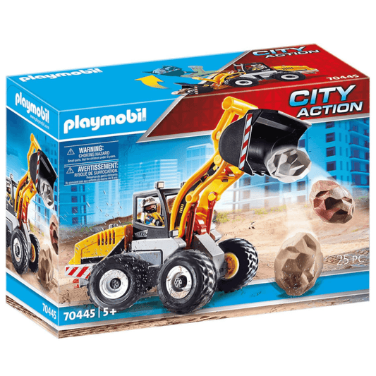 Playmobil 70445 - City Action - Radlader Bagger Baustelle