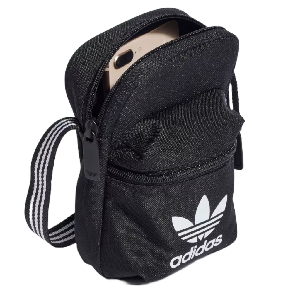 Adidas Umhängetasche Brusttasche Schultertasche Schwarz für Urlaub Reisen