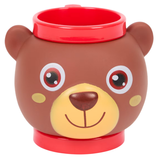 Bären Kinderbecher 3D Tasse 175ml Kindertasse Trinkbecher Tiermotiv Geschenk
