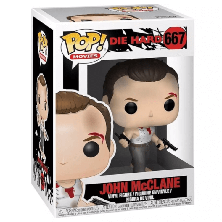 Funko POP! Movies #667 - John McClane Die Hard Stirb Langsam Bruce Willis
