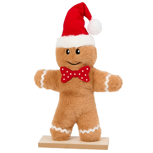 Lebkuchenmann Figur 30 cm Weihnachtsdeko Dekofigur