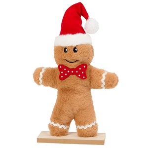 Lebkuchenmann Figur 30 cm Weihnachtsdeko Dekofigur