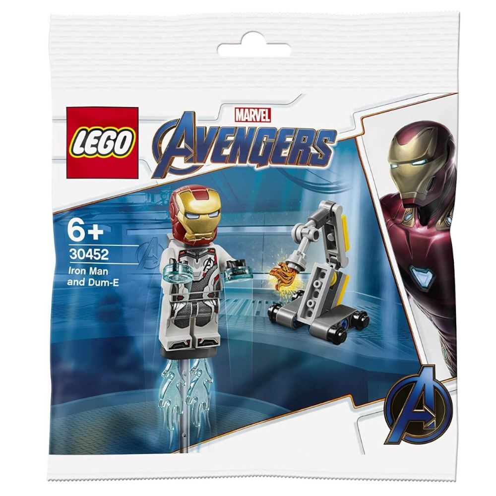 LEGO Marvel Avengers 30452 - Iron Man und Dum-E-Roboterfigur Polybag