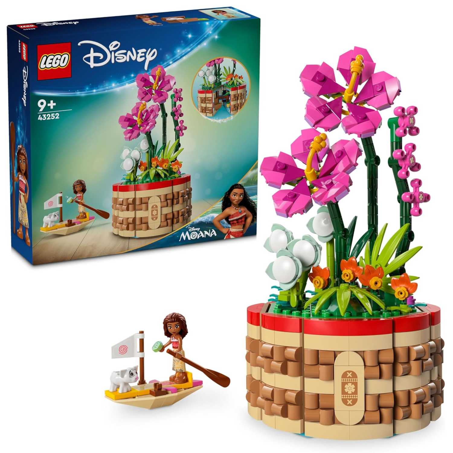 LEGO 43252 - Disney Princess: Vaianas Blumentopf - Seltenes Set