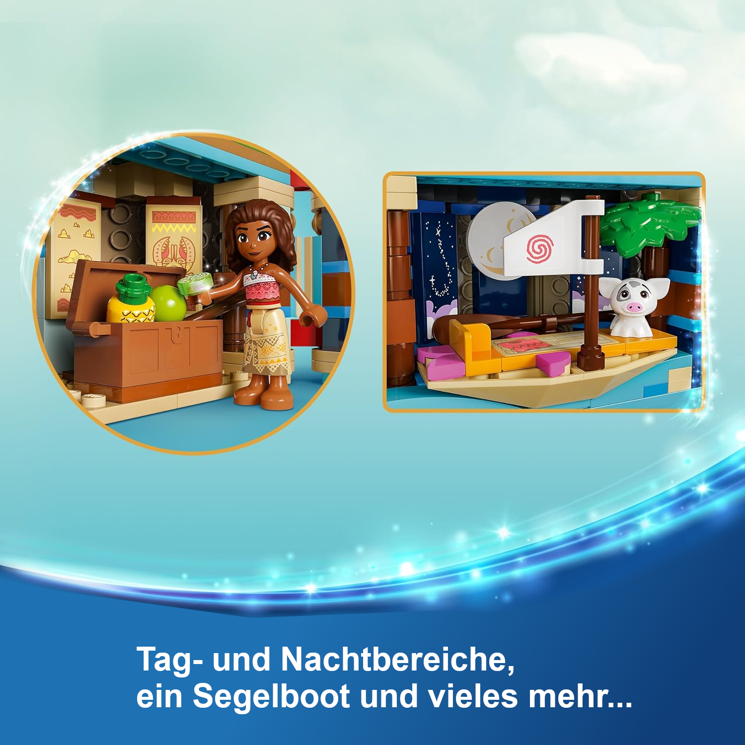 LEGO 43252 - Disney Princess: Vaianas Blumentopf - Seltenes Set