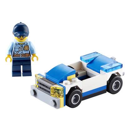 LEGO City 30366 - Polizeiauto mit Polizist Polybag