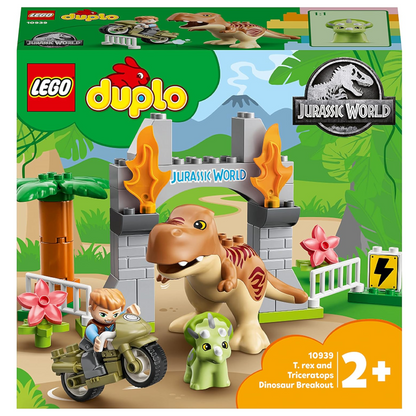 LEGO Duplo 10939 - Ausbruch des T. rex und Triceratops - Jurassic World