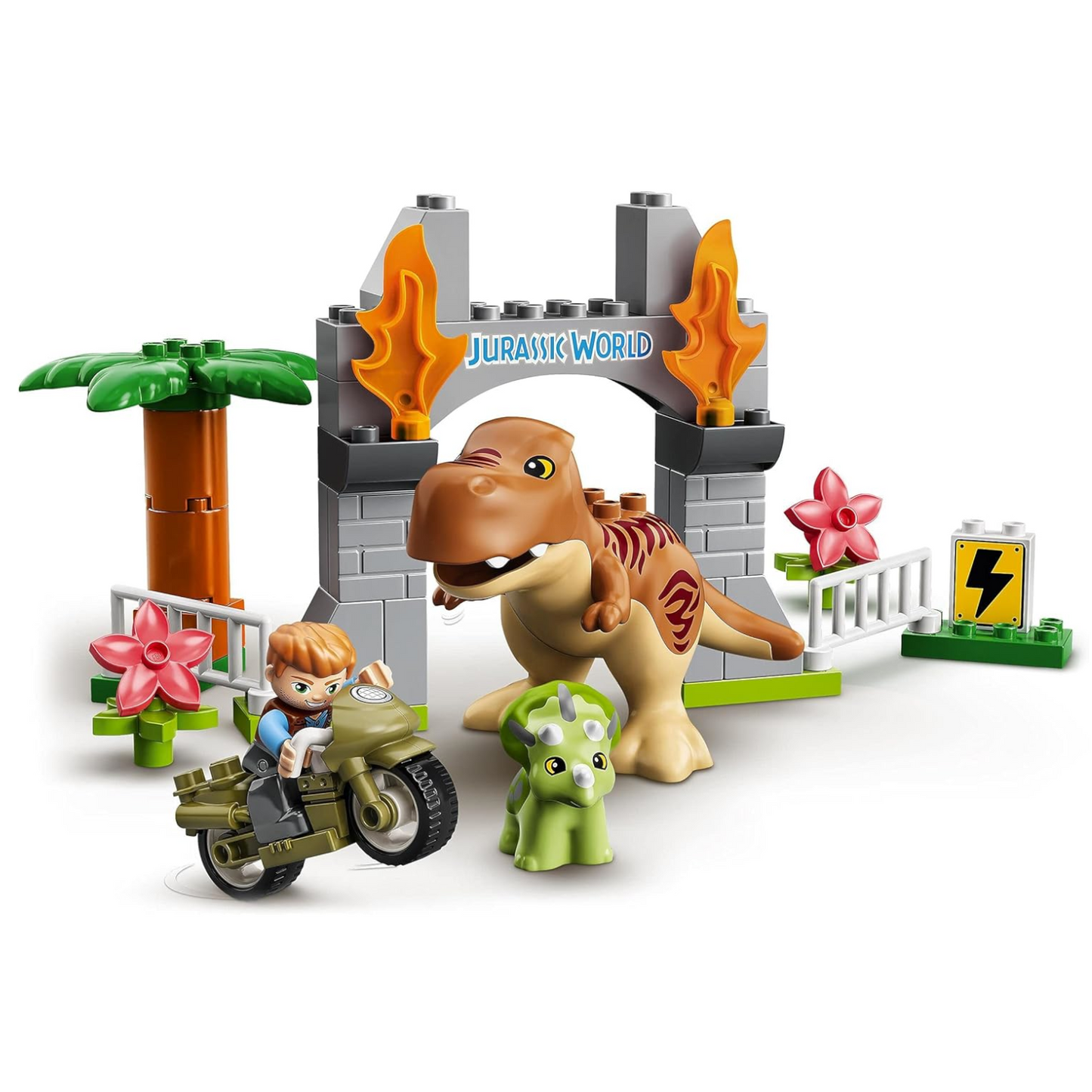 LEGO Duplo 10939 - Ausbruch des T. rex und Triceratops - Jurassic World