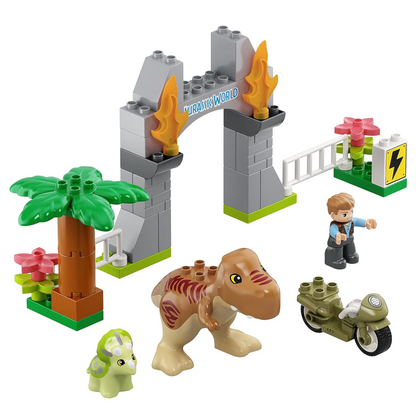 LEGO Duplo 10939 - Ausbruch des T. rex und Triceratops - Jurassic World