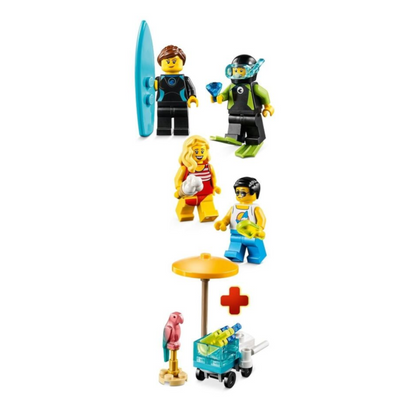 LEGO Minifiguren-Set 40344 - Sommerparty mit exklusiver Minifigure