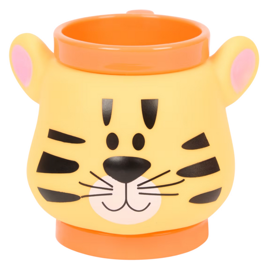 Löwe Kinderbecher 3D Tasse 175ml Kindertasse Trinkbecher Tiermotiv Geschenk