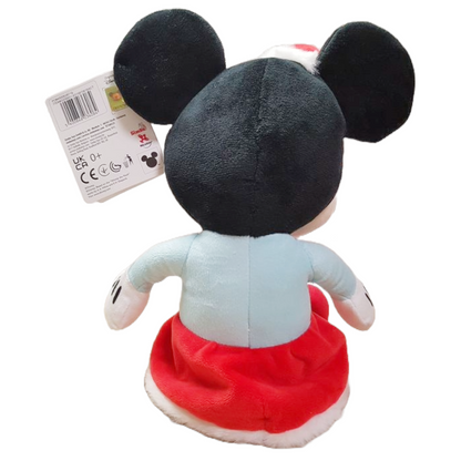 Minnie Mouse mit Weihnachtsmütze Kuscheltier 35cm Geschenkidee