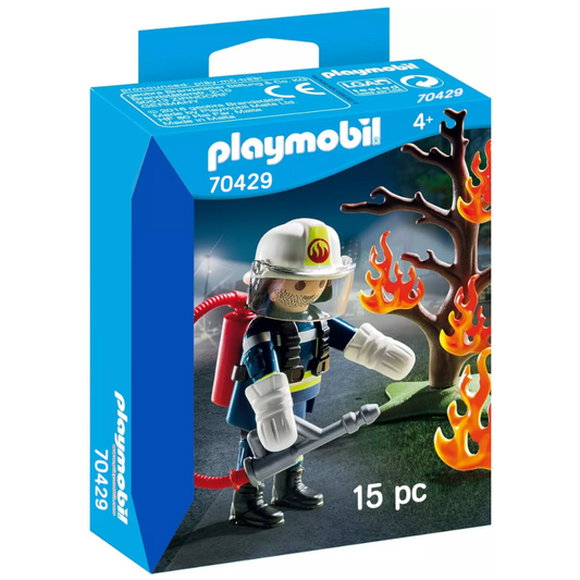 Playmobil 70429 - Feuerwehrmann Löscheinsatz - Waldbrand