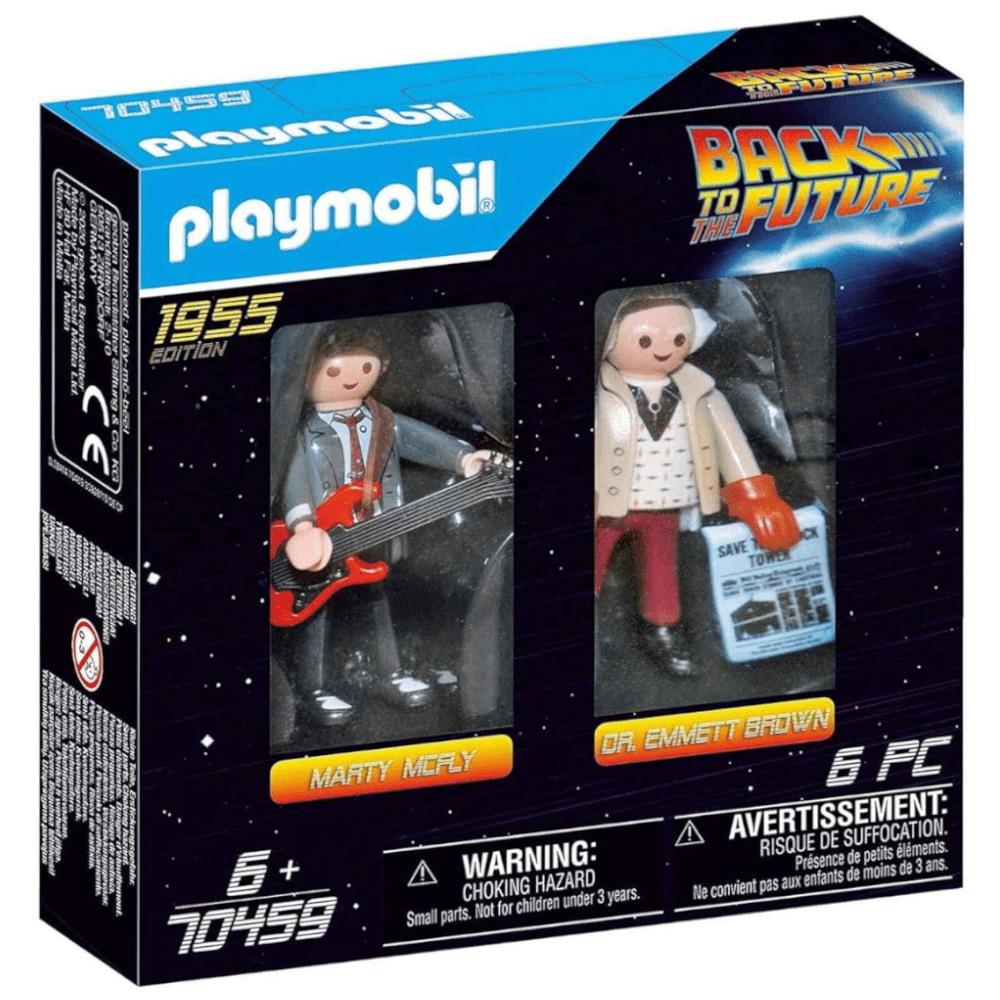 Playmobil 70459 - Back to the Future Marty McFly & Dr. Emmett Brown Sammler-Set
