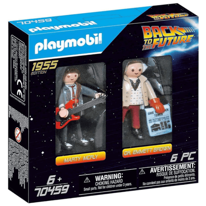 Playmobil 70459 - Back to the Future Marty McFly & Dr. Emmett Brown Sammler-Set