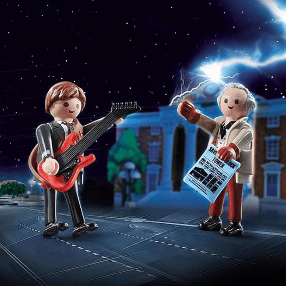 Playmobil 70459 - Back to the Future Marty McFly & Dr. Emmett Brown Sammler-Set
