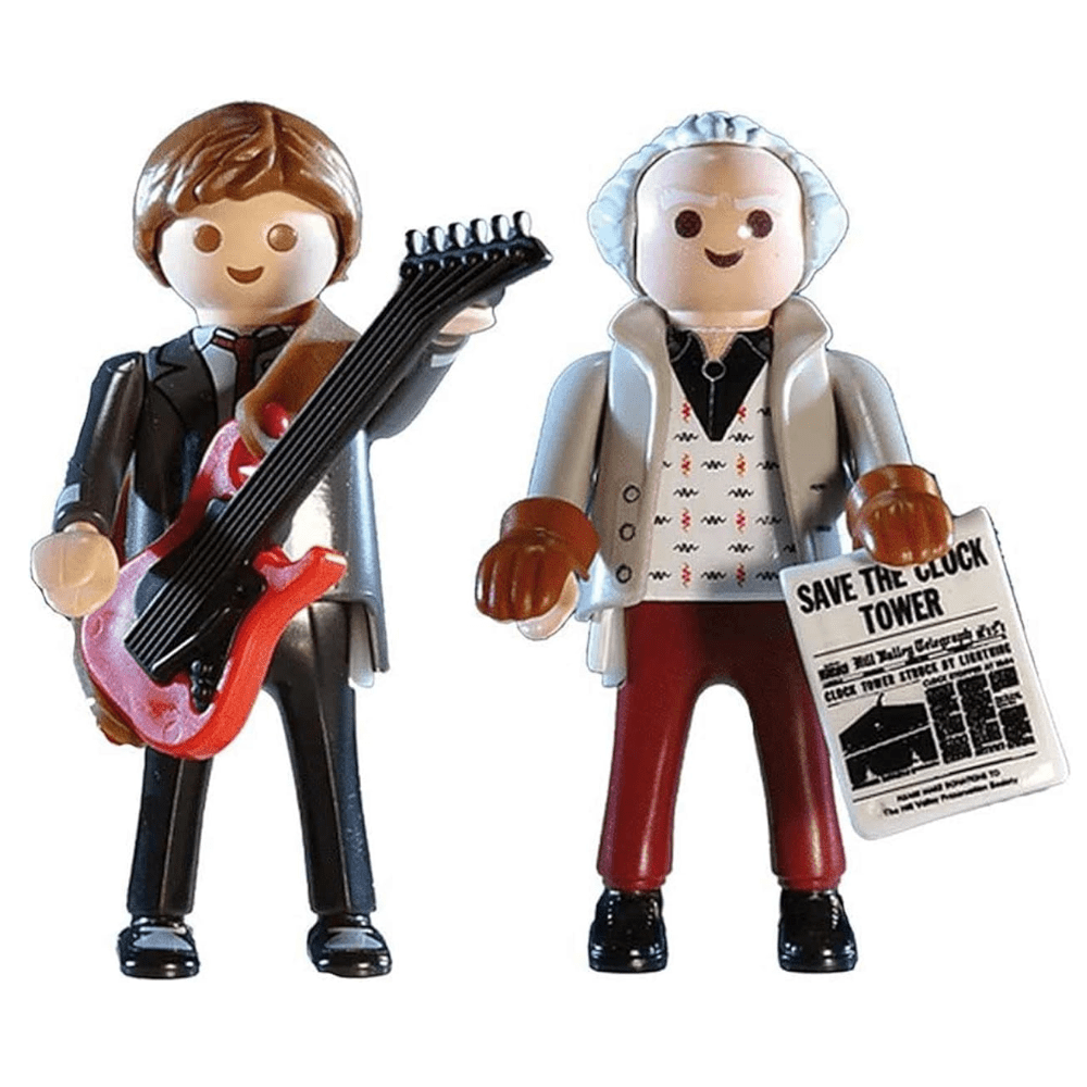 Playmobil 70459 - Back to the Future Marty McFly & Dr. Emmett Brown Sammler-Set