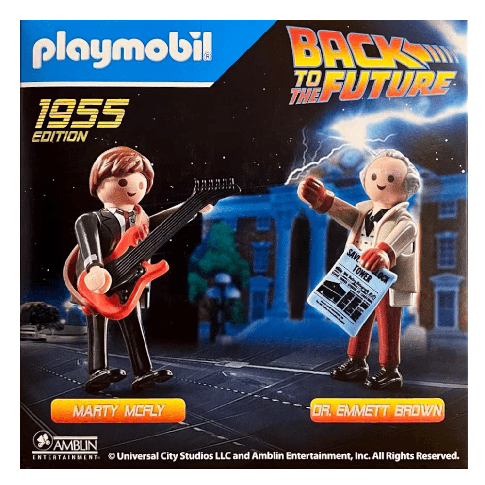 Playmobil 70459 - Back to the Future Marty McFly & Dr. Emmett Brown Sammler-Set