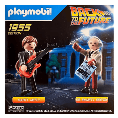 Playmobil 70459 - Back to the Future Marty McFly & Dr. Emmett Brown Sammler-Set