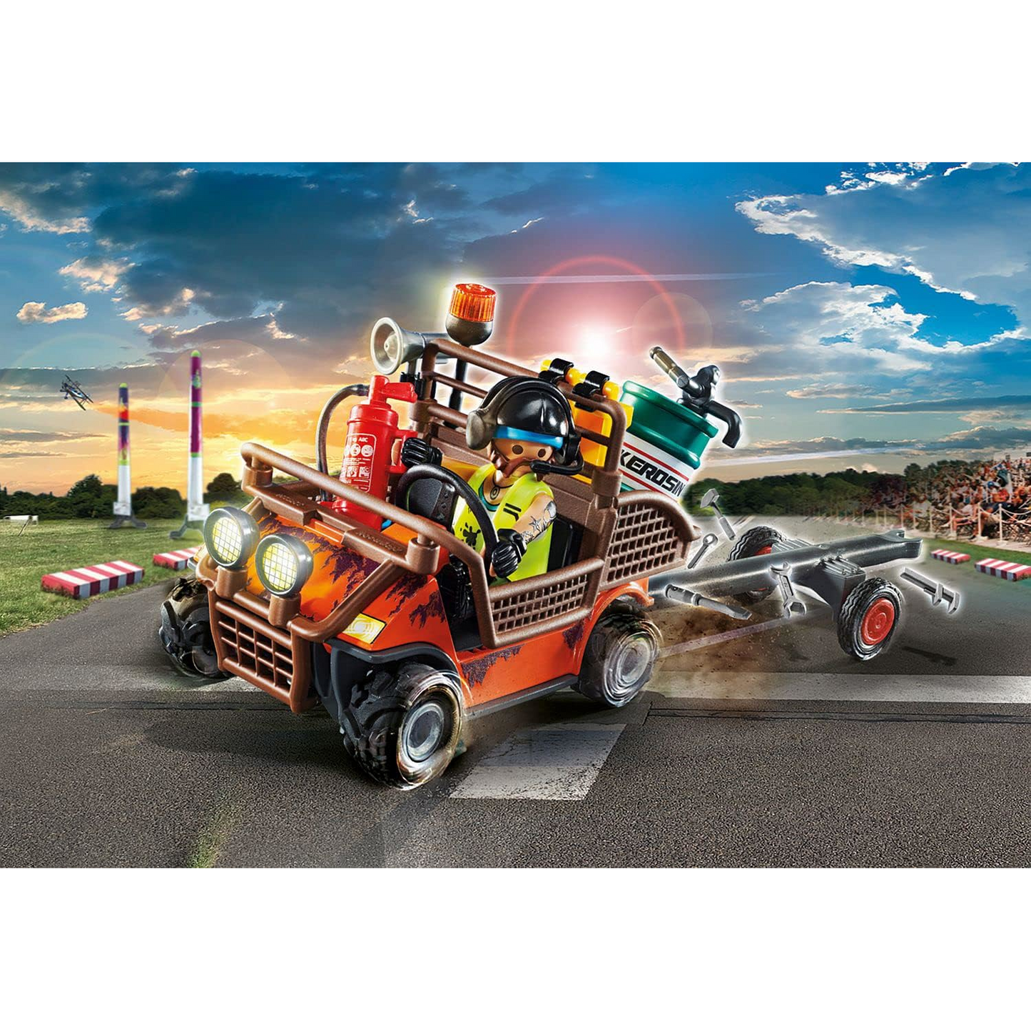 Playmobil 70835 - Air Stuntshow - Mobiler Reparaturservice Abschleppwagen