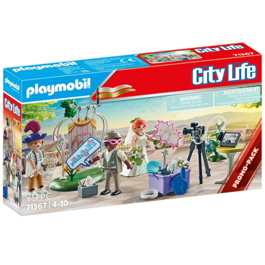 Playmobil 71367 - City Life - Hochzeits Fotobox Hochzeitsfeier