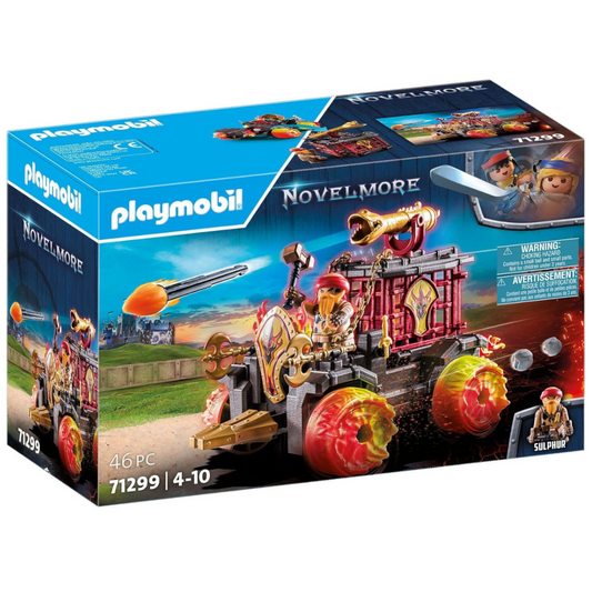Playmobil 71299 - Novelmore - Burnham Raiders - Feuerkampfwagen Ritter